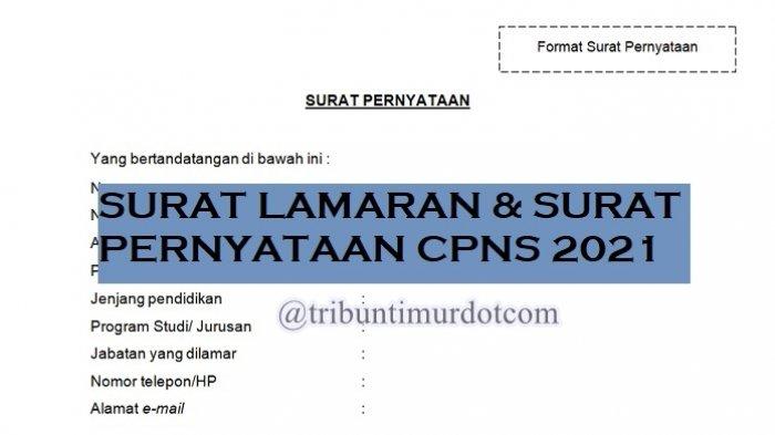 Detail Contoh Surat Pernyataan Kemenkumham 2018 Nomer 49