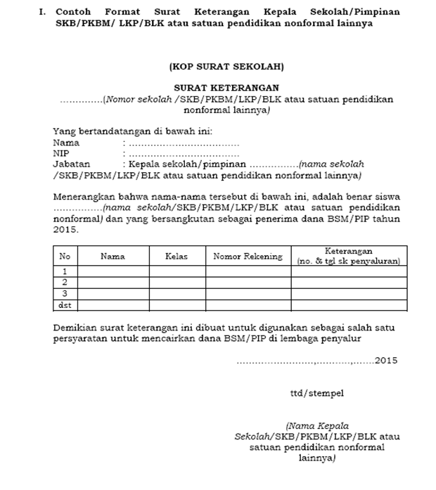 Detail Contoh Surat Pernyataan Kolektif Nomer 24