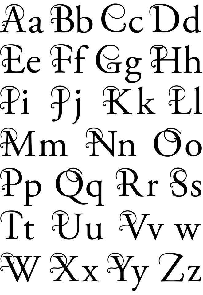 Detail Kalligraphie Buchstaben Nomer 3