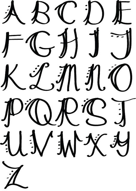 Detail Kalligraphie Buchstaben Nomer 8