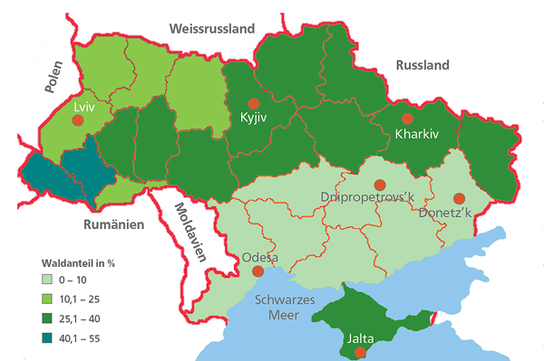 Detail Karte Europa Ukraine Nomer 14