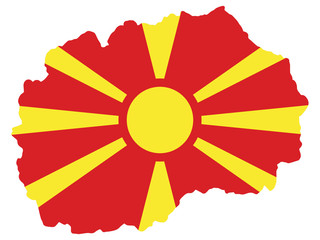 Detail Mazedonien Flagge Nomer 16