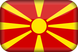 Detail Mazedonien Flagge Nomer 3