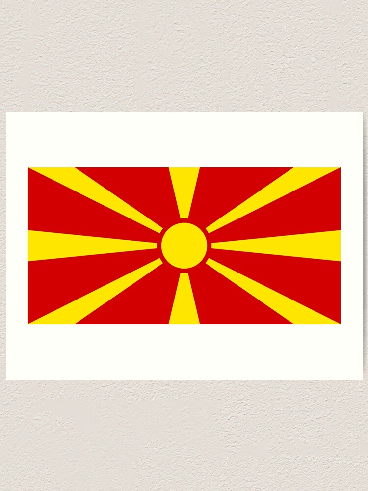 Detail Mazedonien Flagge Nomer 7