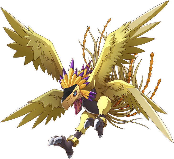 Detail Phoenixmon Digimon World 3 Nomer 4