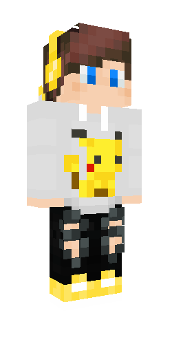 Detail Pikachu Minecraft Nomer 25