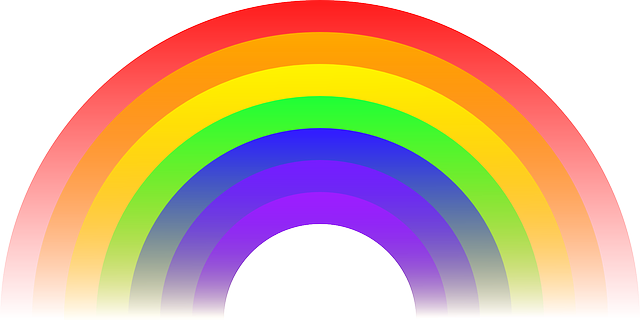 Detail Rainbow Colors Nomer 4
