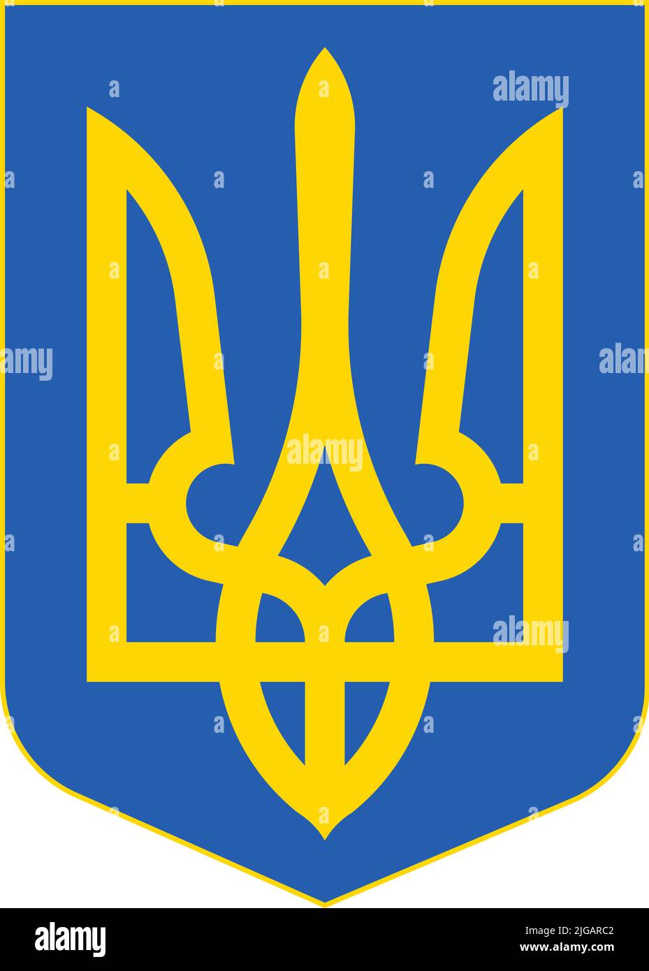 Detail Ukraine Wappen Tattoo Nomer 6