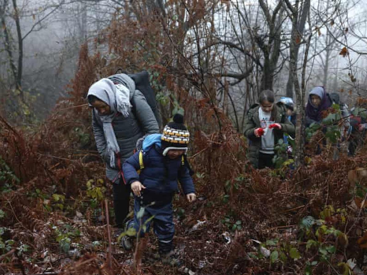 Detail Gambar Orang Berjalan Sendirian Di Hutan Membawa Tas Nomer 25