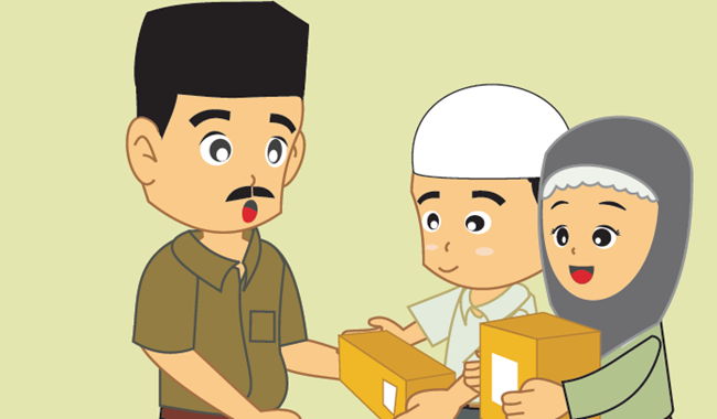 Detail Gambar Orang Bersedekah Kartun Nomer 24