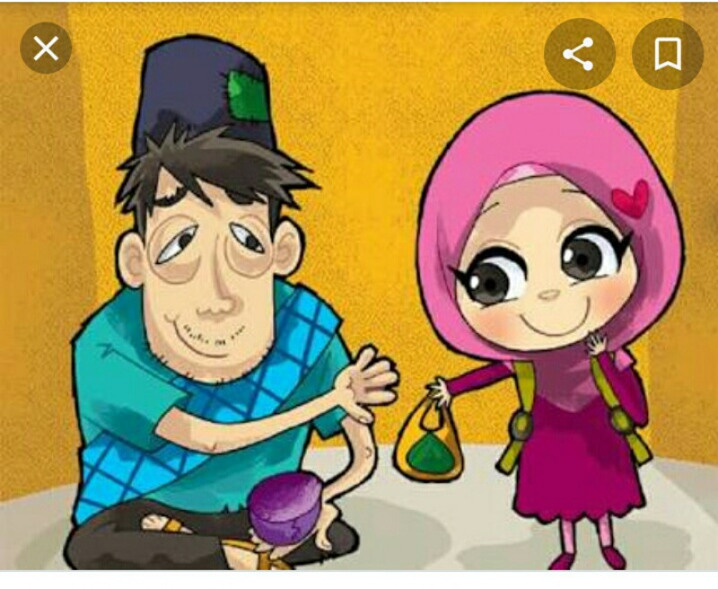 Download Gambar Orang Bersedekah Kartun Nomer 9