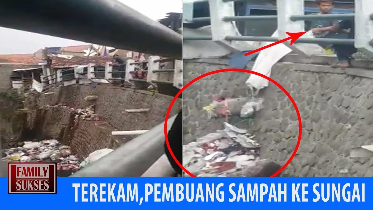 Detail Gambar Orang Buang Sampah Di Sungai Nomer 32