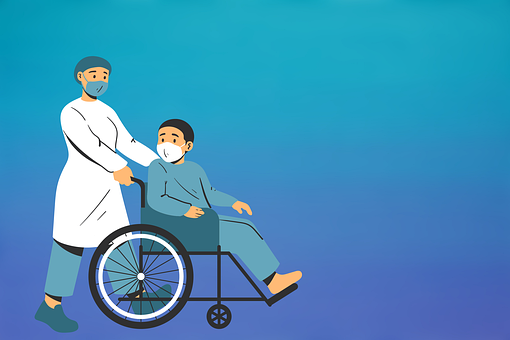 Detail Gambar Orang Cacat Pakai Kursi Roda Nomer 30