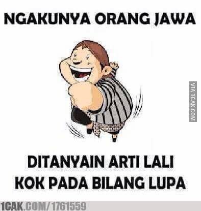 Gambar Orang Jawa Lucu - KibrisPDR