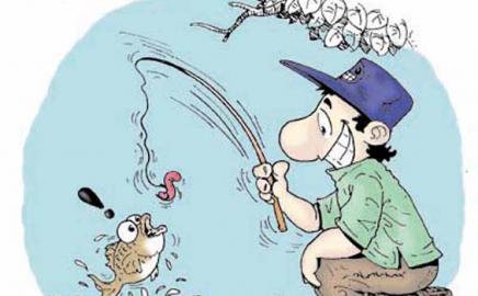 Detail Gambar Orang Mancing Karikatur Nomer 38