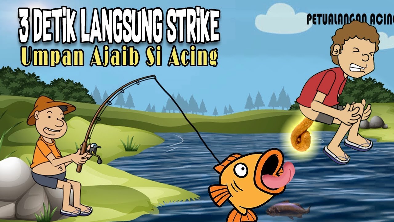 Detail Gambar Orang Mancing Lucu Nomer 51