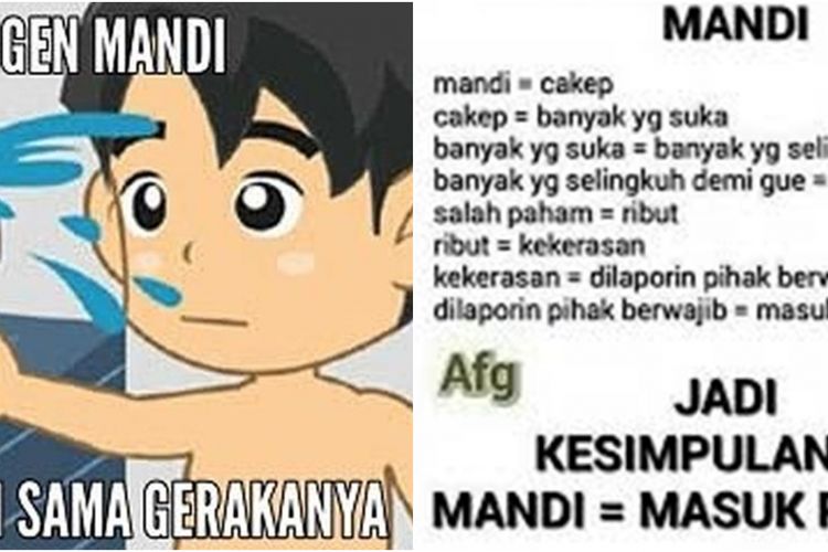 Detail Gambar Orang Mandi Lucu Nomer 40