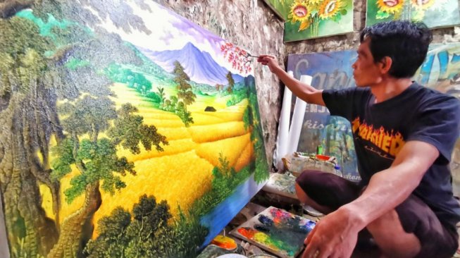 Detail Gambar Orang Melukis Nomer 47