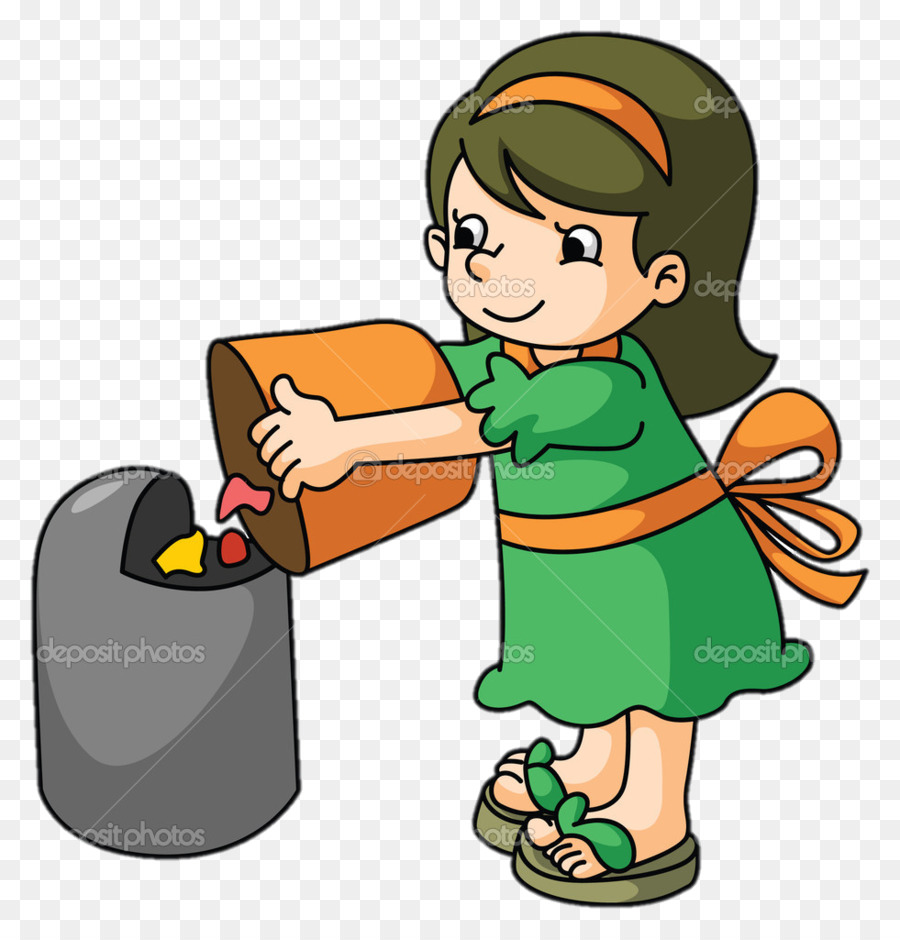 Detail Gambar Orang Membuang Sampah Kartun Nomer 2