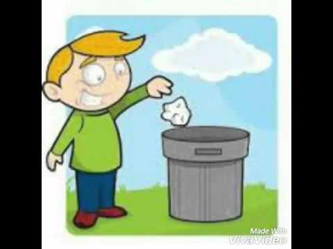 Detail Gambar Orang Membuang Sampah Kartun Nomer 26
