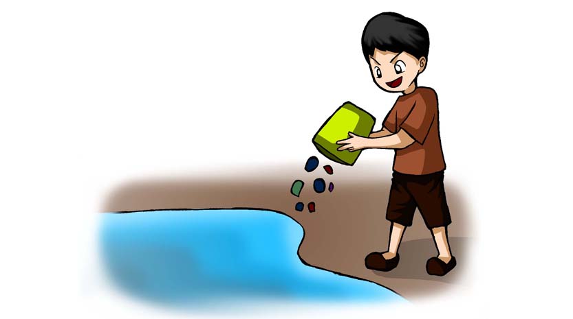 Detail Gambar Orang Membuang Sampah Kartun Nomer 33