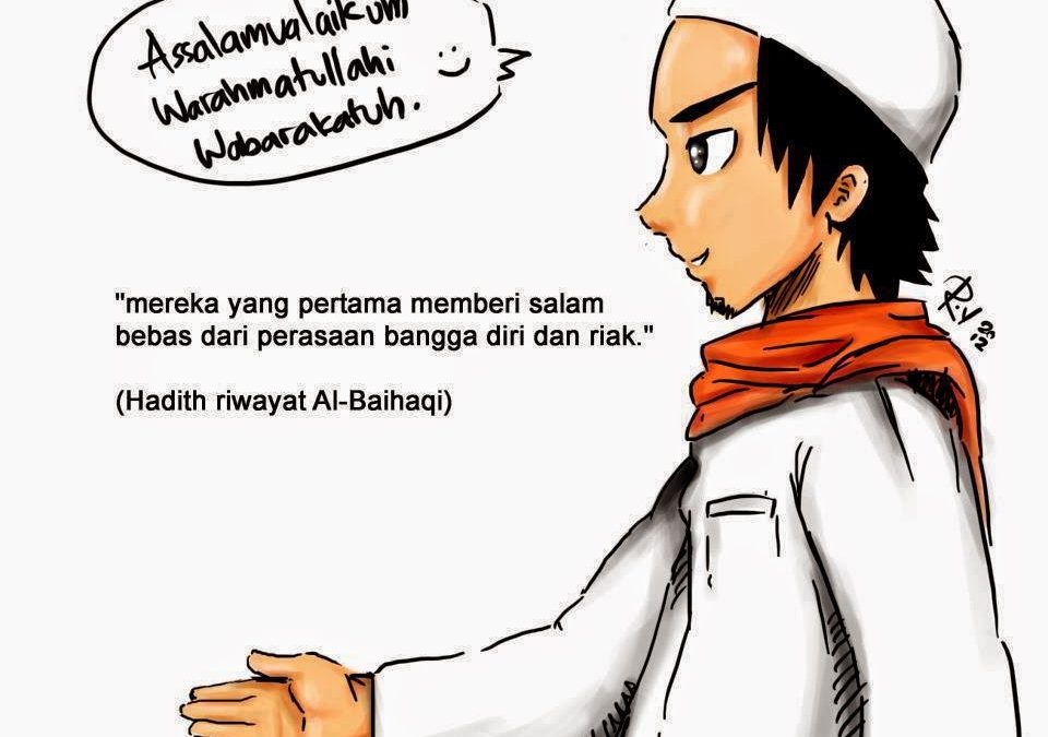 Detail Gambar Orang Mengucapkan Salam Nomer 14