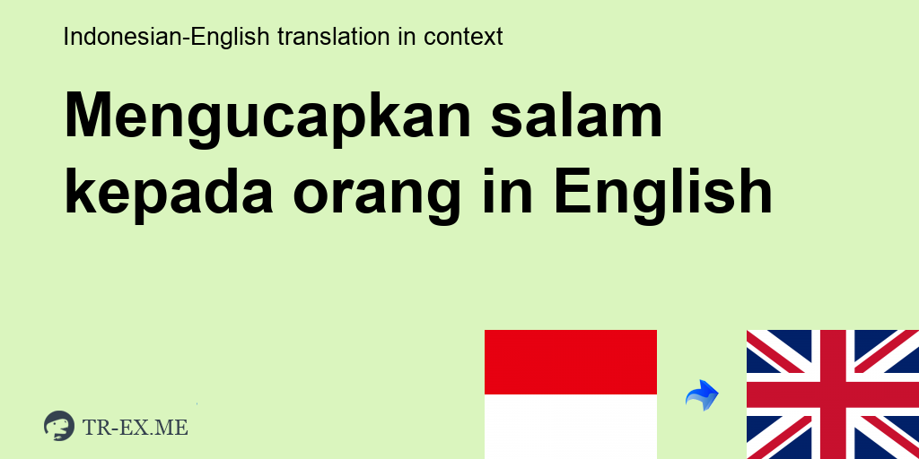 Detail Gambar Orang Mengucapkan Salam Nomer 52