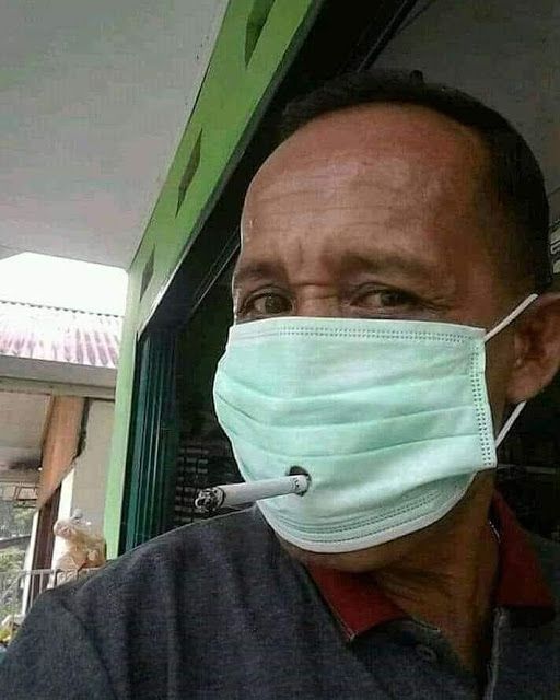 Gambar Orang Pakai Masker Lucu - KibrisPDR