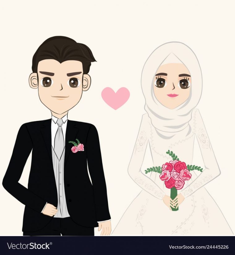 Detail Gambar Orang Pengantin Animasi Nomer 27