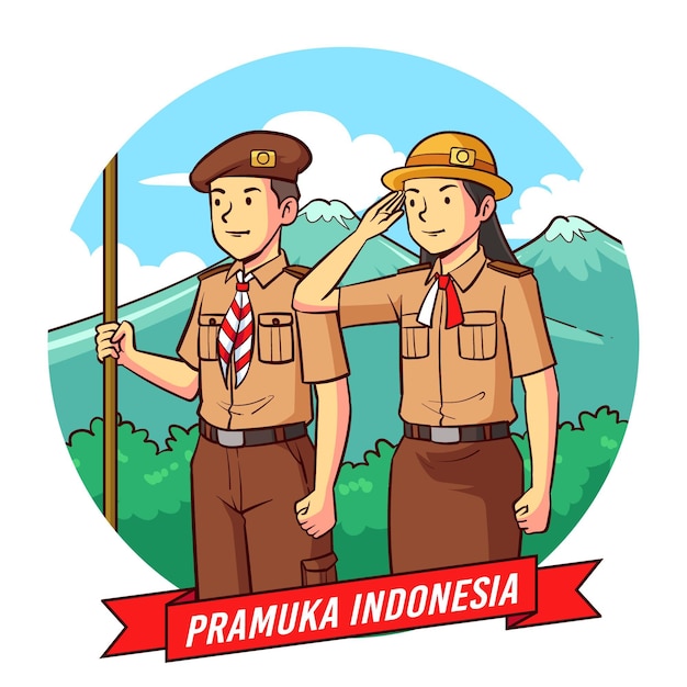 Detail Gambar Orang Pramuka Nomer 39