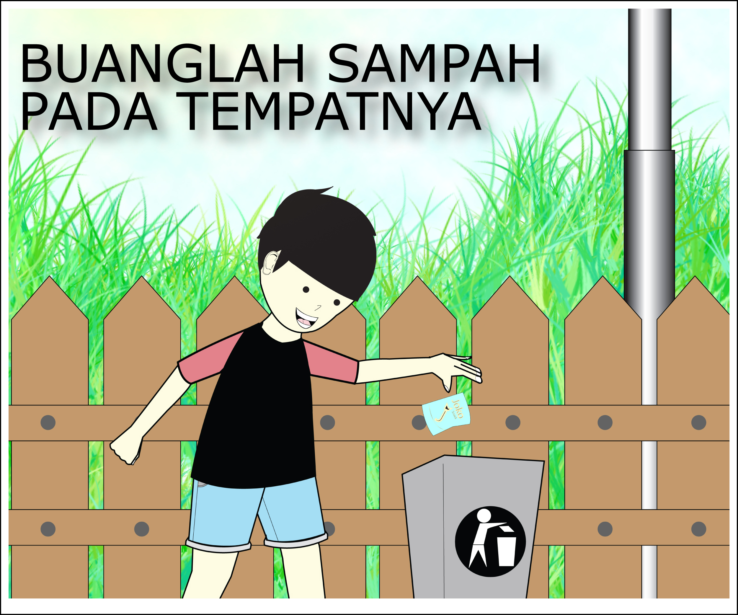 Download Gambar Orang Sedang Membuang Sampah Nomer 26