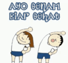 Detail Gambar Orang Senam Kartun Nomer 25