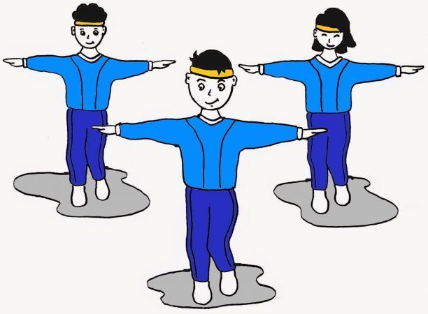 Detail Gambar Orang Senam Kartun Nomer 35