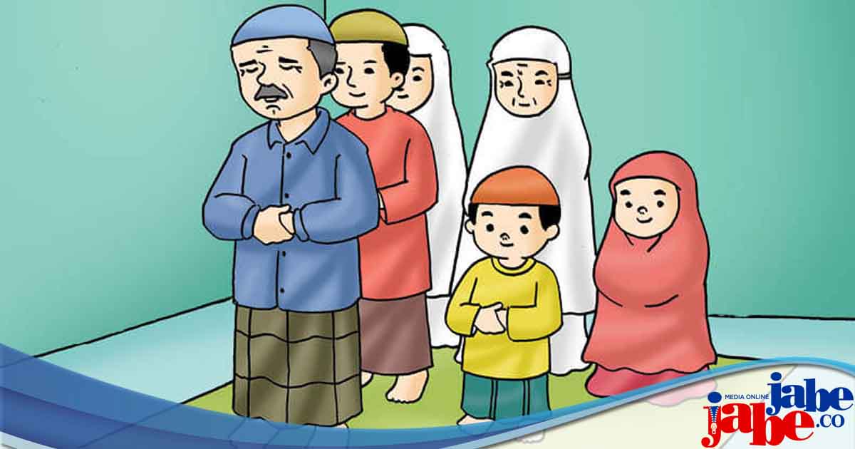 Detail Gambar Orang Sholat Berjamaah Kartun Nomer 18