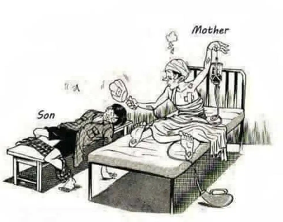 Detail Gambar Orang Tua Dan Anak Karikatur Nomer 23