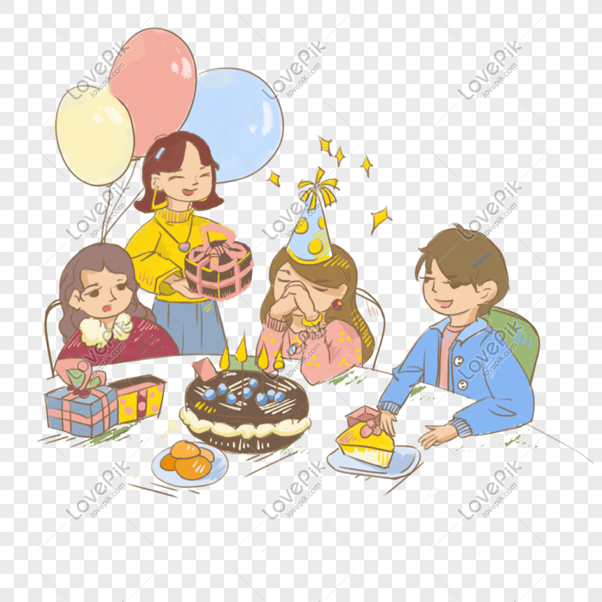 Detail Gambar Orang Ulang Tahun Kartun Nomer 8