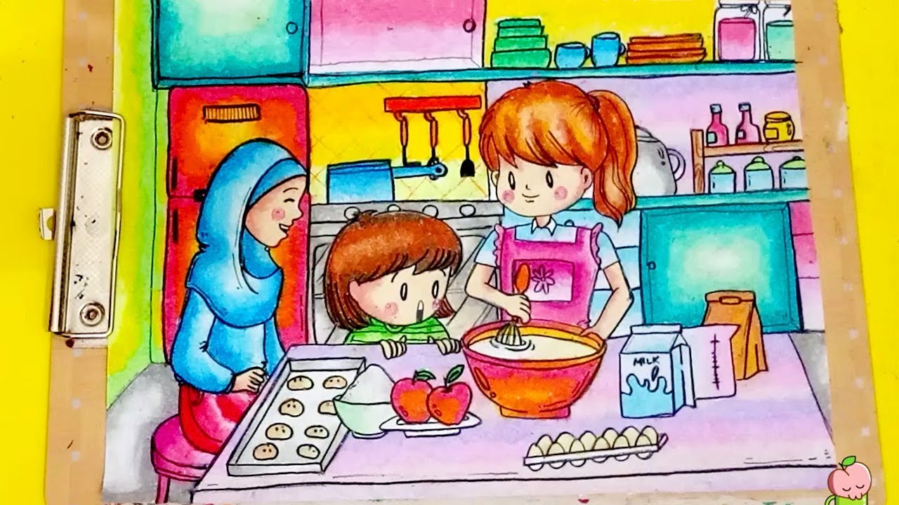 Detail Gambar Orang Yans Sedang Memasak Bersama Nomer 25