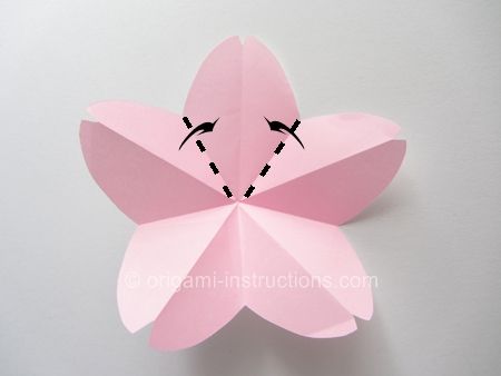 Detail Gambar Origami Bunga Sakura Nomer 13