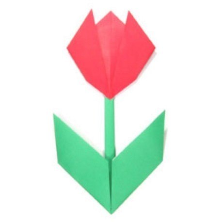 Detail Gambar Origami Bunga Tulip Nomer 31