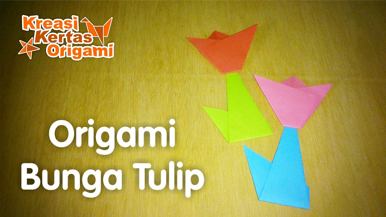 Detail Gambar Origami Bunga Tulip Nomer 33