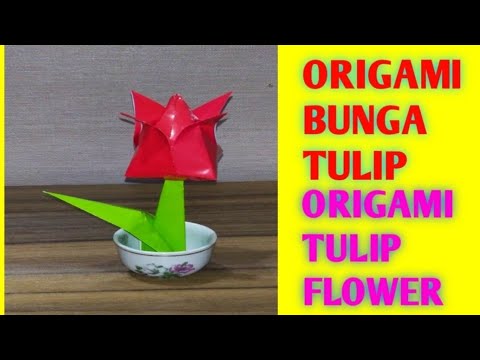 Detail Gambar Origami Bunga Tulip Nomer 38
