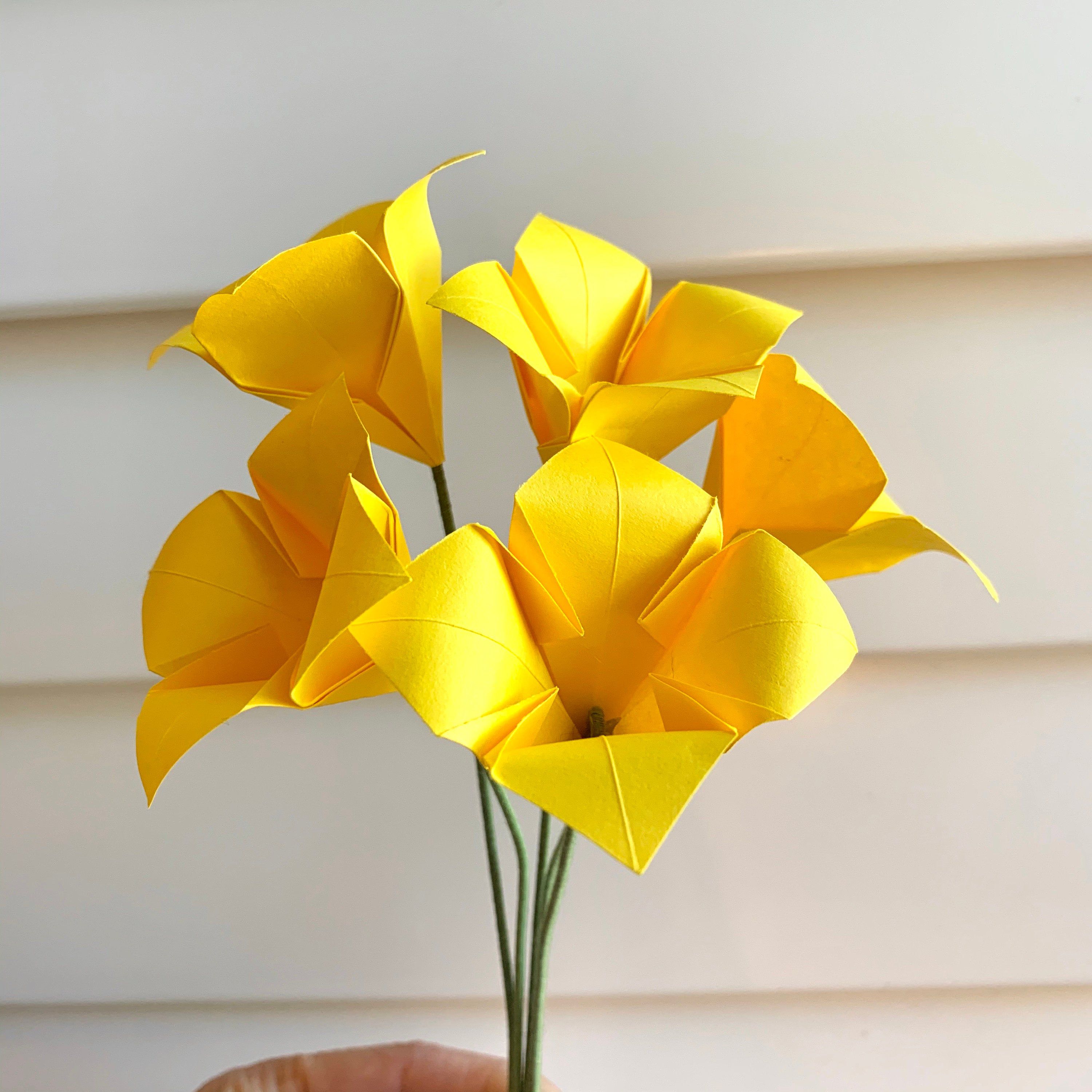 Detail Gambar Origami Bunga Tulip Nomer 42