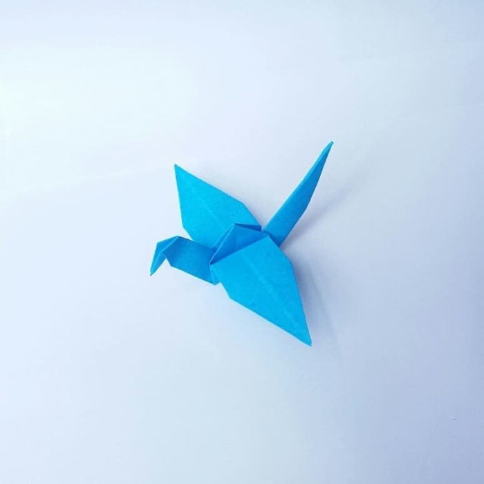 Detail Gambar Origami Burung Nomer 20