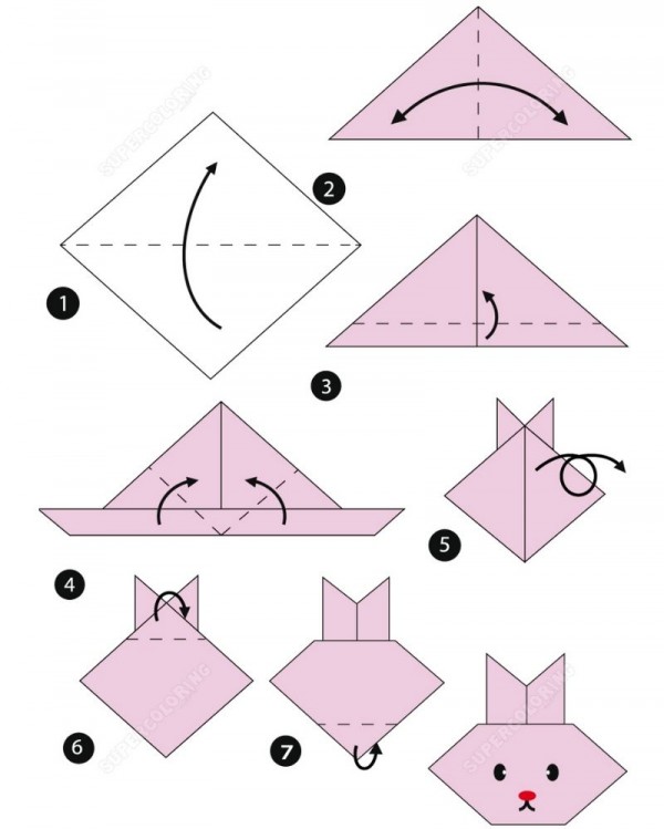 Detail Gambar Origami Hewan Nomer 12