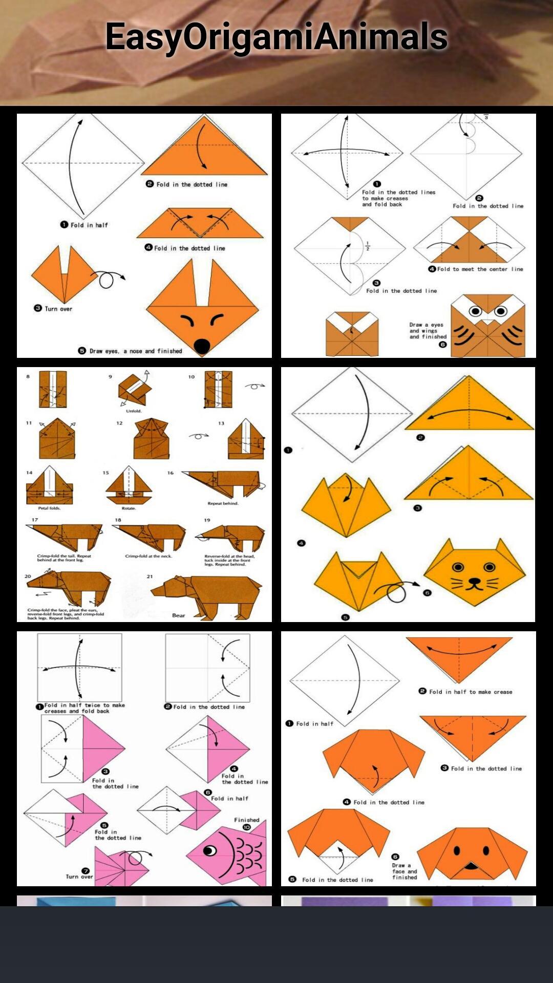 Detail Gambar Origami Hewan Nomer 30