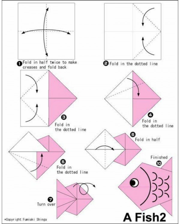 Detail Gambar Origami Hewan Nomer 6
