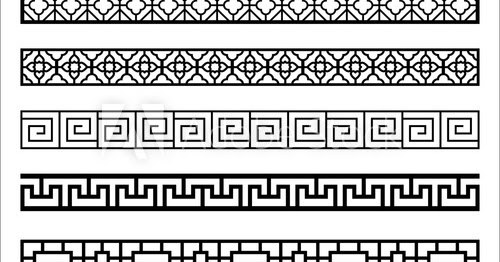 Detail Gambar Ornamen Garis Nomer 3