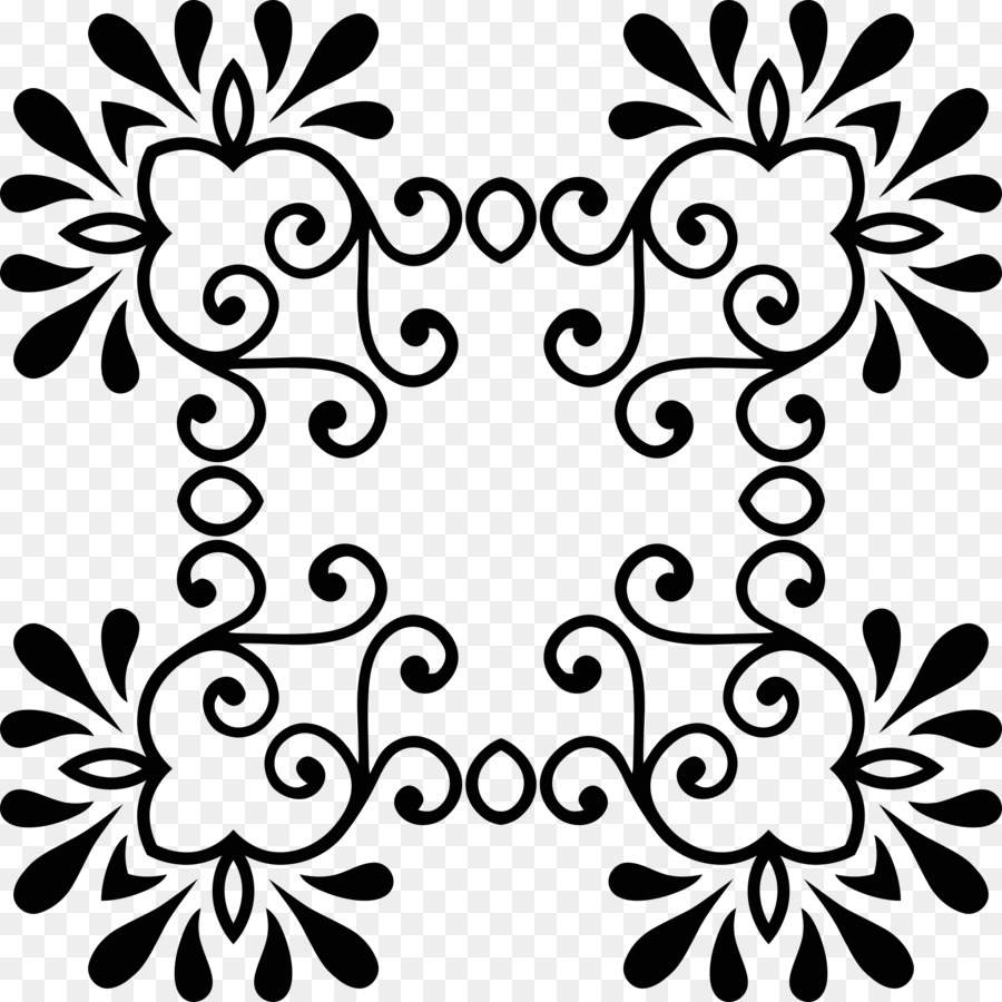Detail Gambar Ornamen Hitam Putih Nomer 56