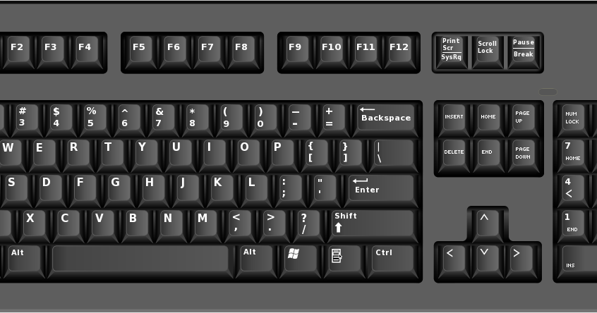 Detail Gambar Pada Keyboard Nomer 6