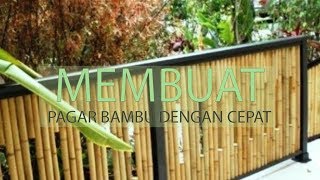 Detail Gambar Pagar Bambu Minimalis Nomer 16